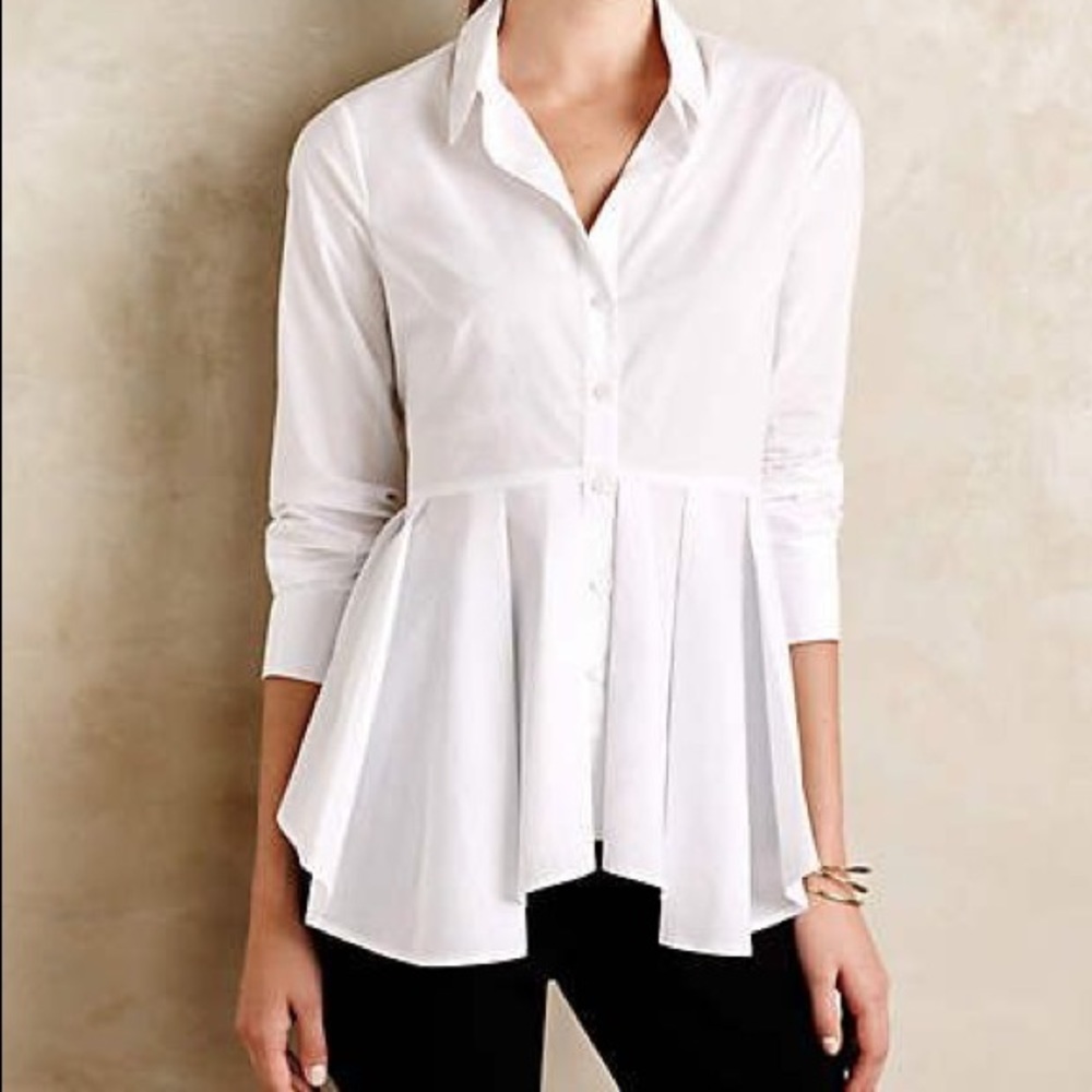 Anthropologie HD Button-down Blouse